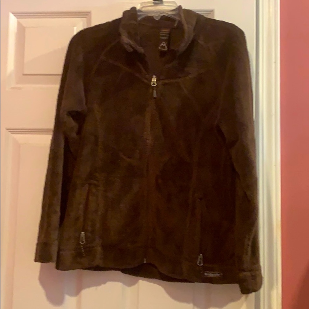 Avalanche Brown Furry Jacket